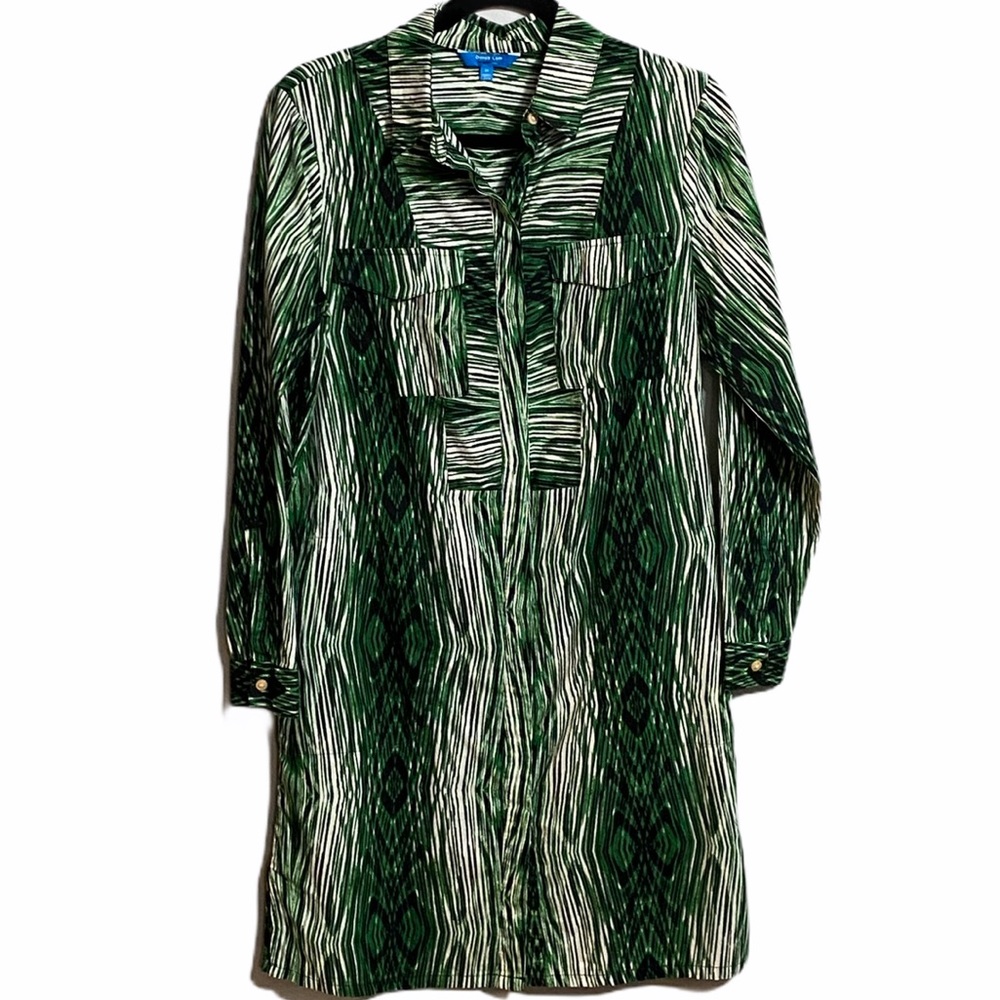 Derek Lam for Design Nation Woodgrain Dress - Picture 3 of 6